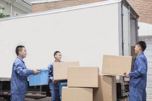 Packing and furniture handling for a Canary Wharf move
