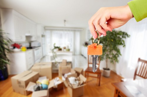 Safe and efficient furniture removal service in Canarywharf building