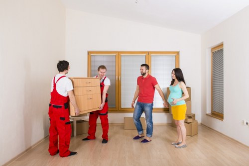 Same-day man with a van support for Canary Wharf furniture delivery