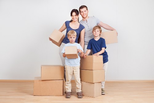 Canary Wharf office relocation team coordinating a smooth business transition