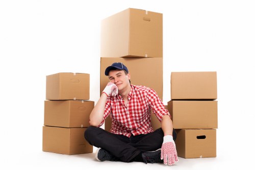 Clean and organized storage space available in Canary Wharf